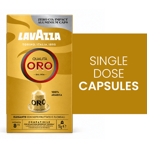 Lavazza Qualità ORO Nespresso Compatible Capsules 30pk | Chocolate & Dried Fruit - EuroCoffee