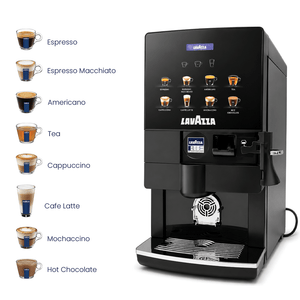 Lavazza LB 2600 Mini Vending Machine Bundle | 8 Drink Options | Office Coffee Solution - EuroCoffee