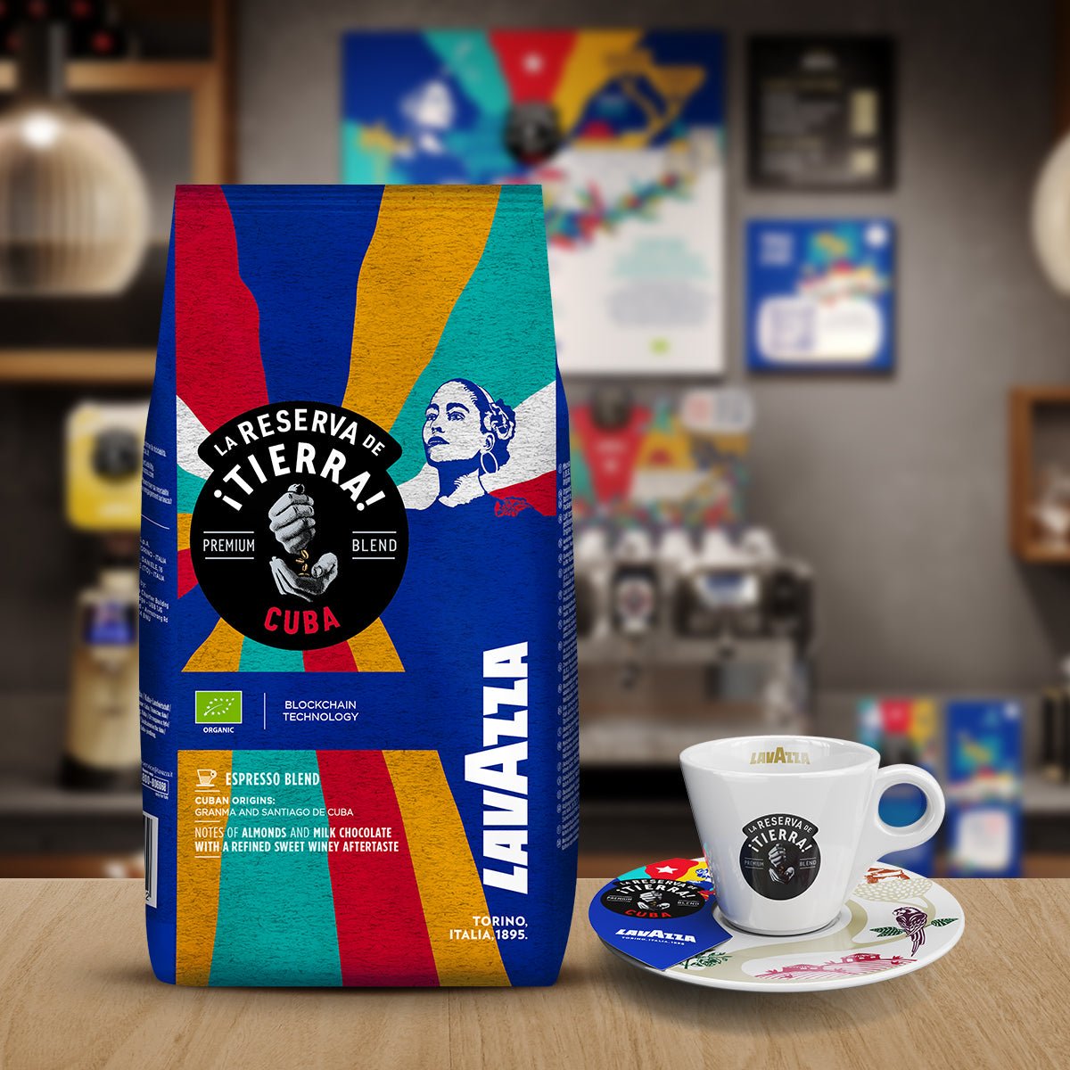La Reserva de Tierra Cuba Organic Beans, 1Kg - EuroCoffee
