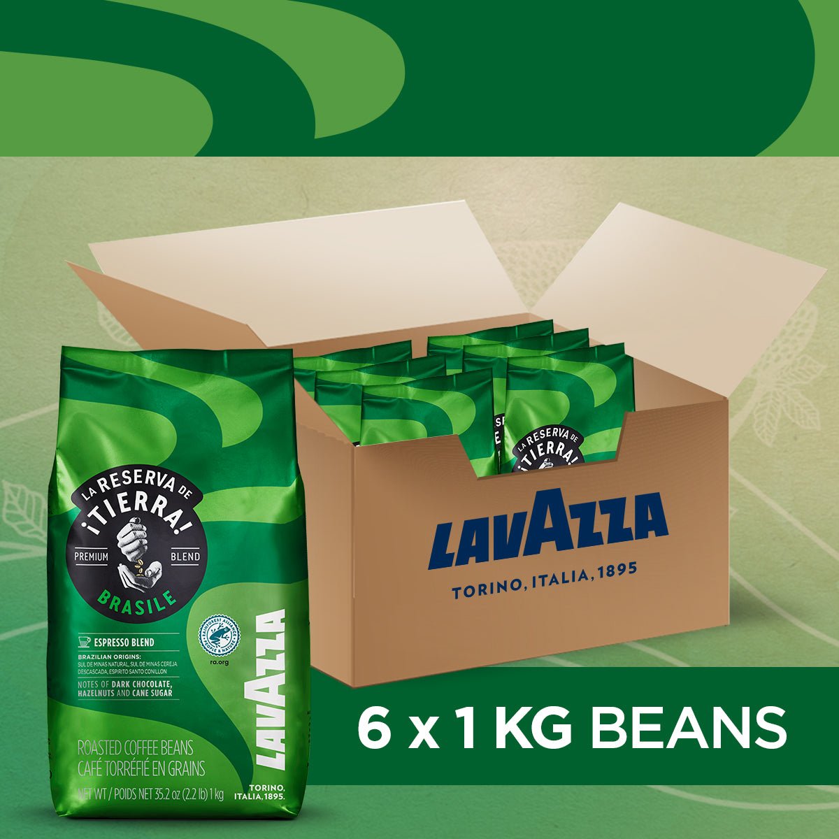 La Reserva de ¡Tierra! Brasile Beans - EuroCoffee