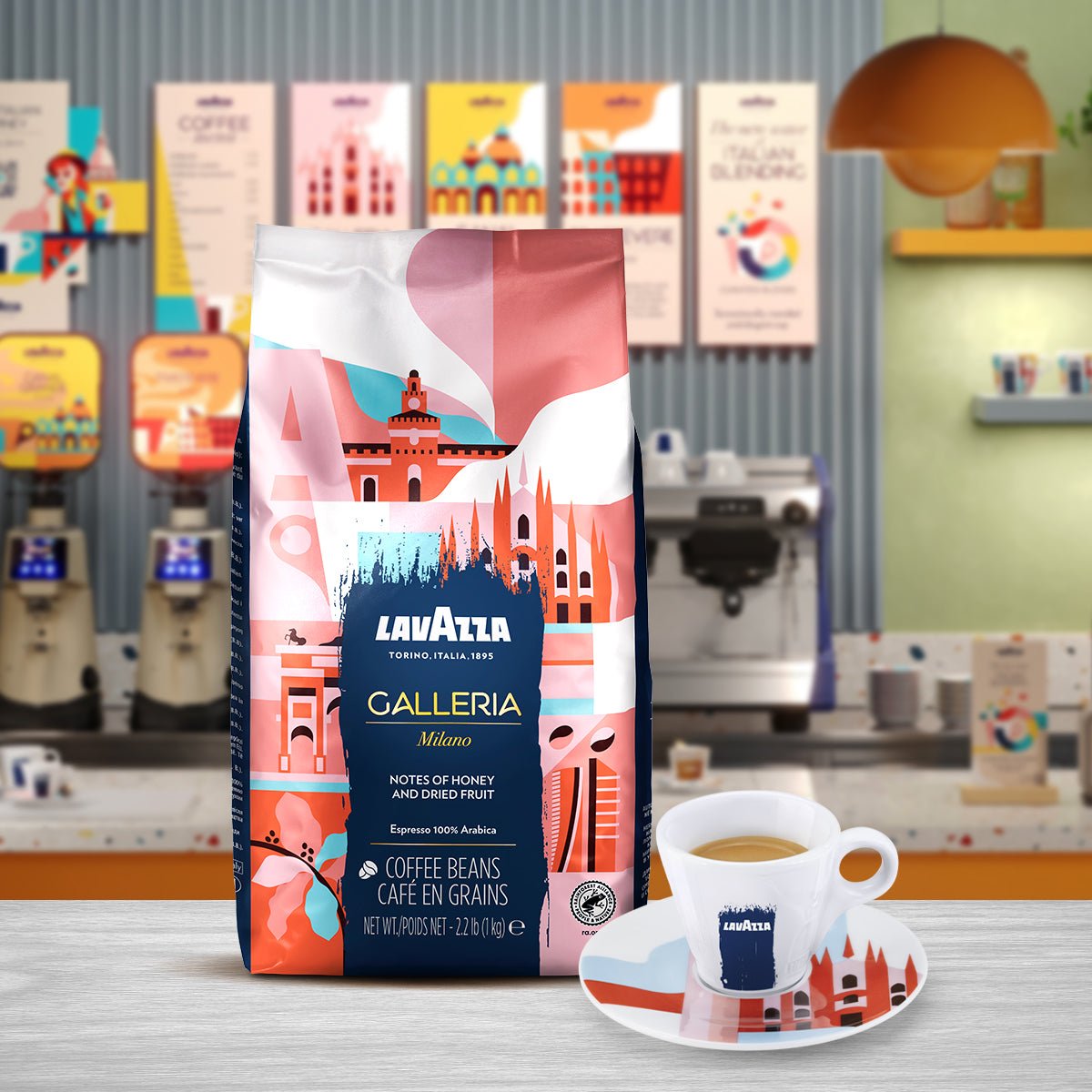 Tales of Italy Galleria Coffee Beans,1kg - EuroCoffee