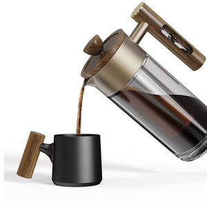 DHPO King Duke Glass French Press - EuroCoffee