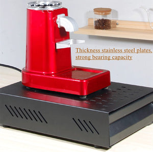 Eurocoffee Stainless - steel Knock Box Large Black - EuroCoffee