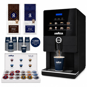 Lavazza LB 2600 Mini Vending Machine Bundle | 8 Drink Options | Office Coffee Solution - EuroCoffee