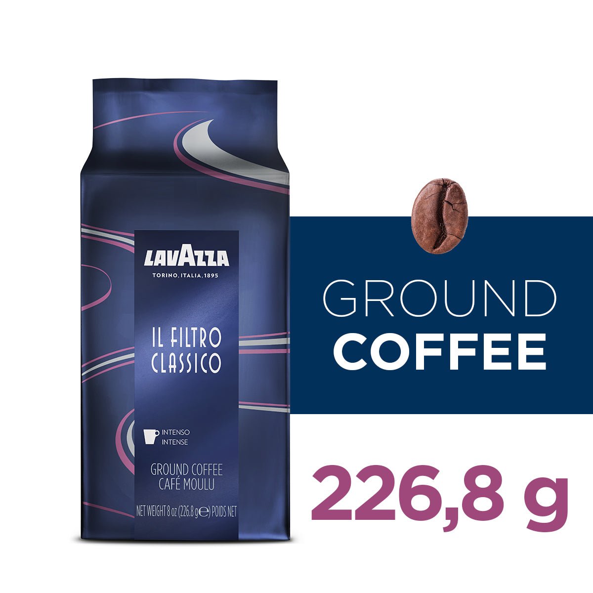 Il Filtro Classico Intenso Ground Coffee - EuroCoffee