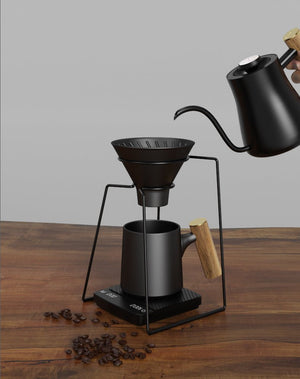 DHPO Stainless Steel Stand Pour Over Coffee Set - EuroCoffee