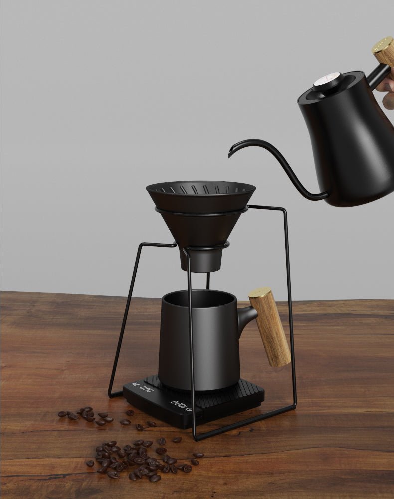 DHPO Stainless Steel Stand Pour Over Coffee Set - EuroCoffee