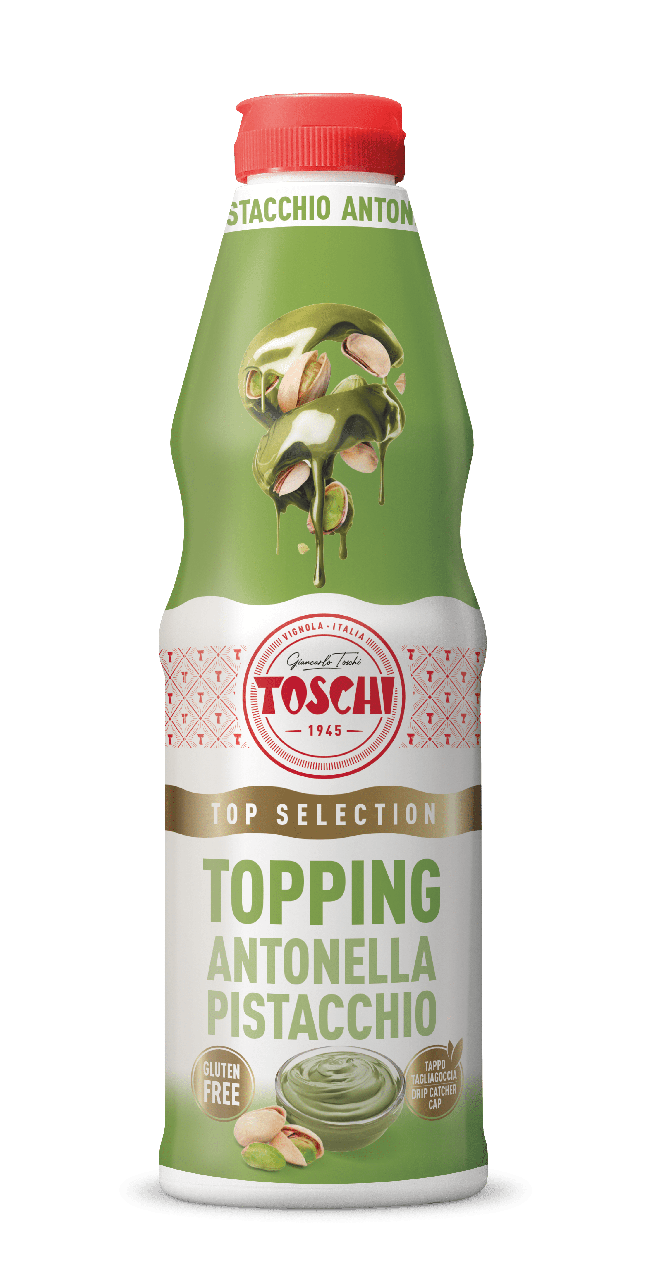 Toschi Antonella Topping Pistacchio, 900 g - EuroCoffee