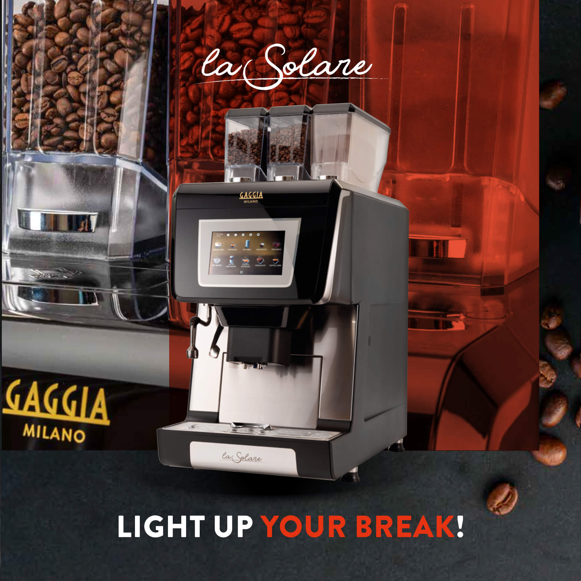 Gaggia La Solare ES3RM+ES - EuroCoffee