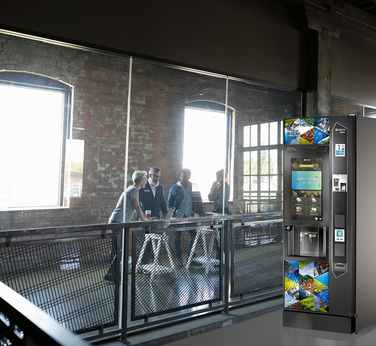 Necta Maestro Touch Automatic Espresso Vending Machine - EuroCoffee