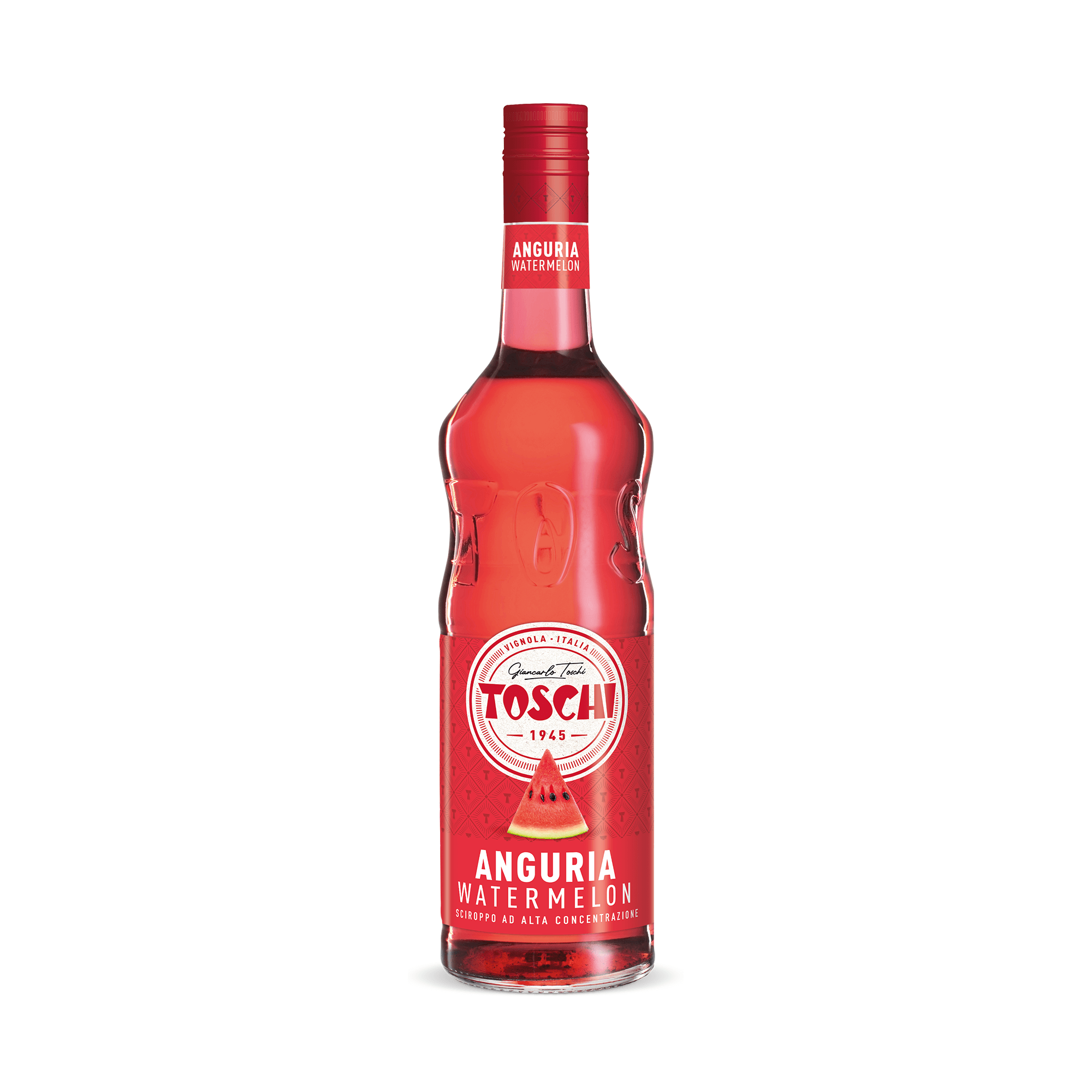 Toschi Watermelon Syrup, 1Ltr - EuroCoffee