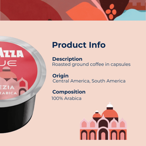 Lavazza Blue Venezia Single Coffee Capsules - EuroCoffee