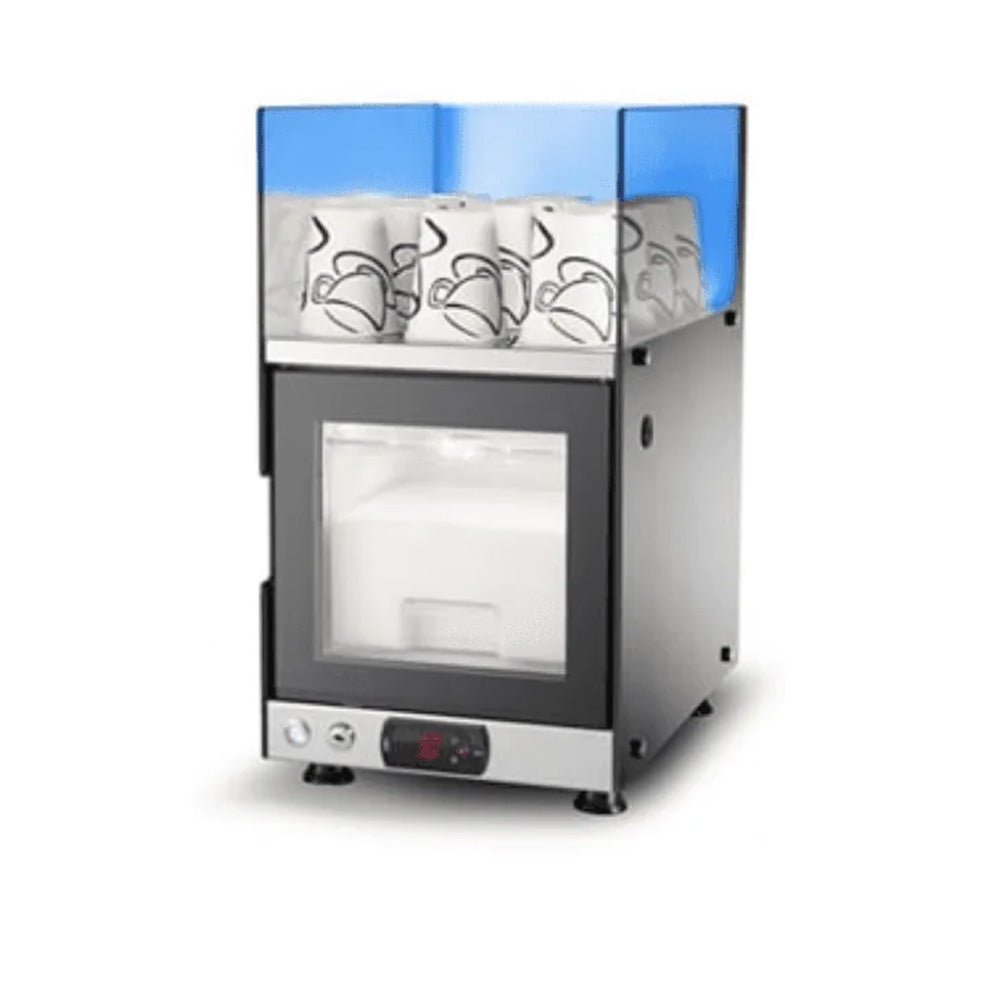Vitrifrigo Glass Fridge with Cup Storage - EuroCoffee