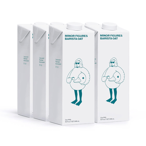 Minor Figures Barista Oat Milk (1L x 6) - EuroCoffee