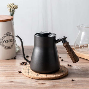 Stainless Steel Coffee Kettle Teflon Coating (550ml) - EuroCoffee