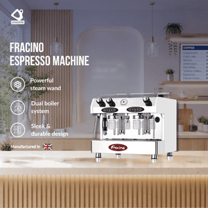 Fracino Two Group Espresso Machine Bundle - EuroCoffee