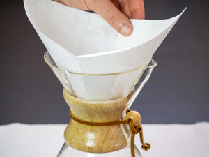 Chemex Filter Paper for 800ml Coffee Maker – Square Filters Pack of 20pcs – 800S - EuroCoffee