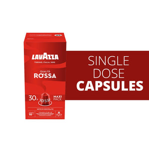 Lavazza Qualita Rossa 30 Capsules - EuroCoffee