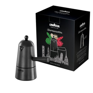 Carmencita Black Moka Pot - EuroCoffee