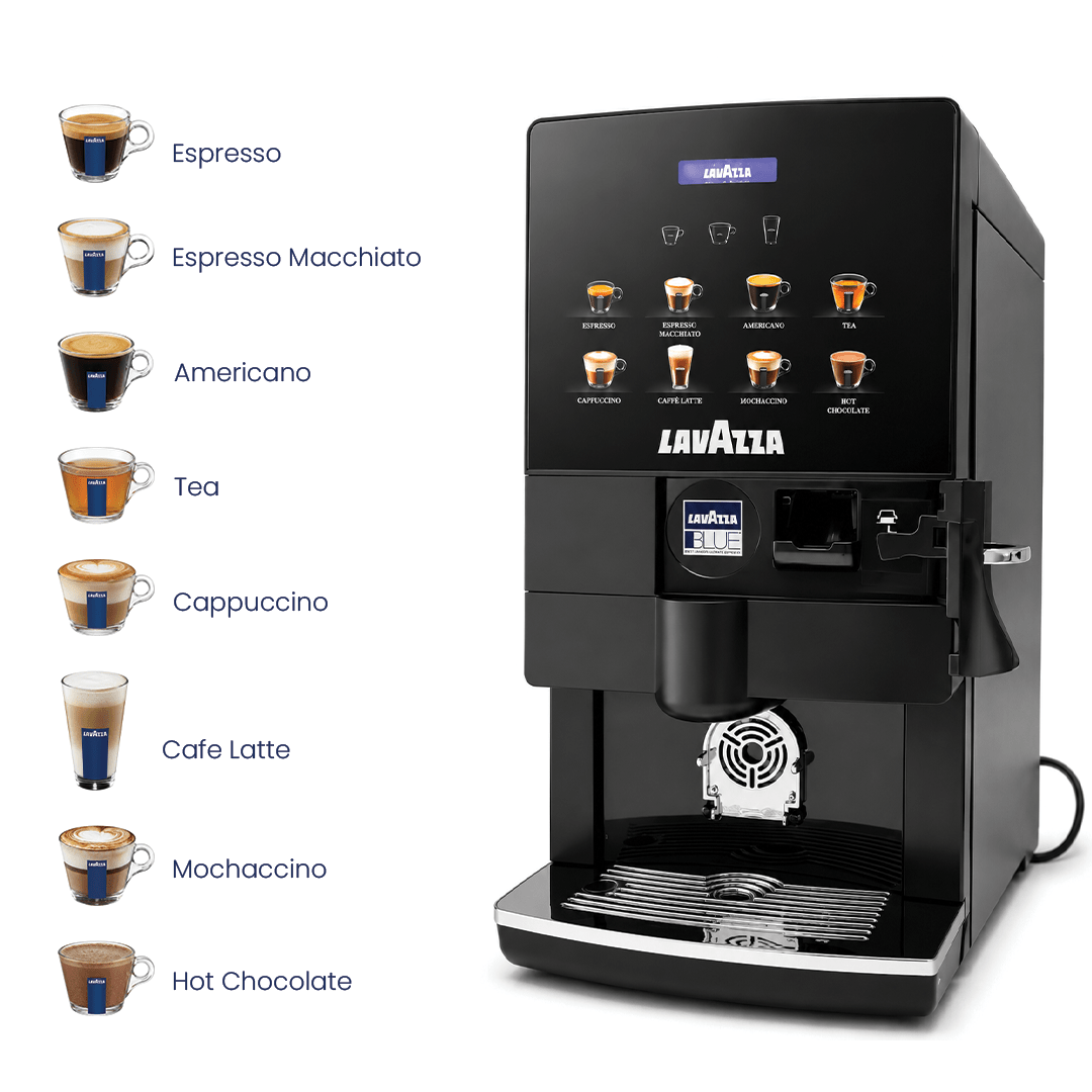 Lavazza LB 2600 Mini Vending Machine Bundle | 8 Drink Options | Office Coffee Solution - EuroCoffee
