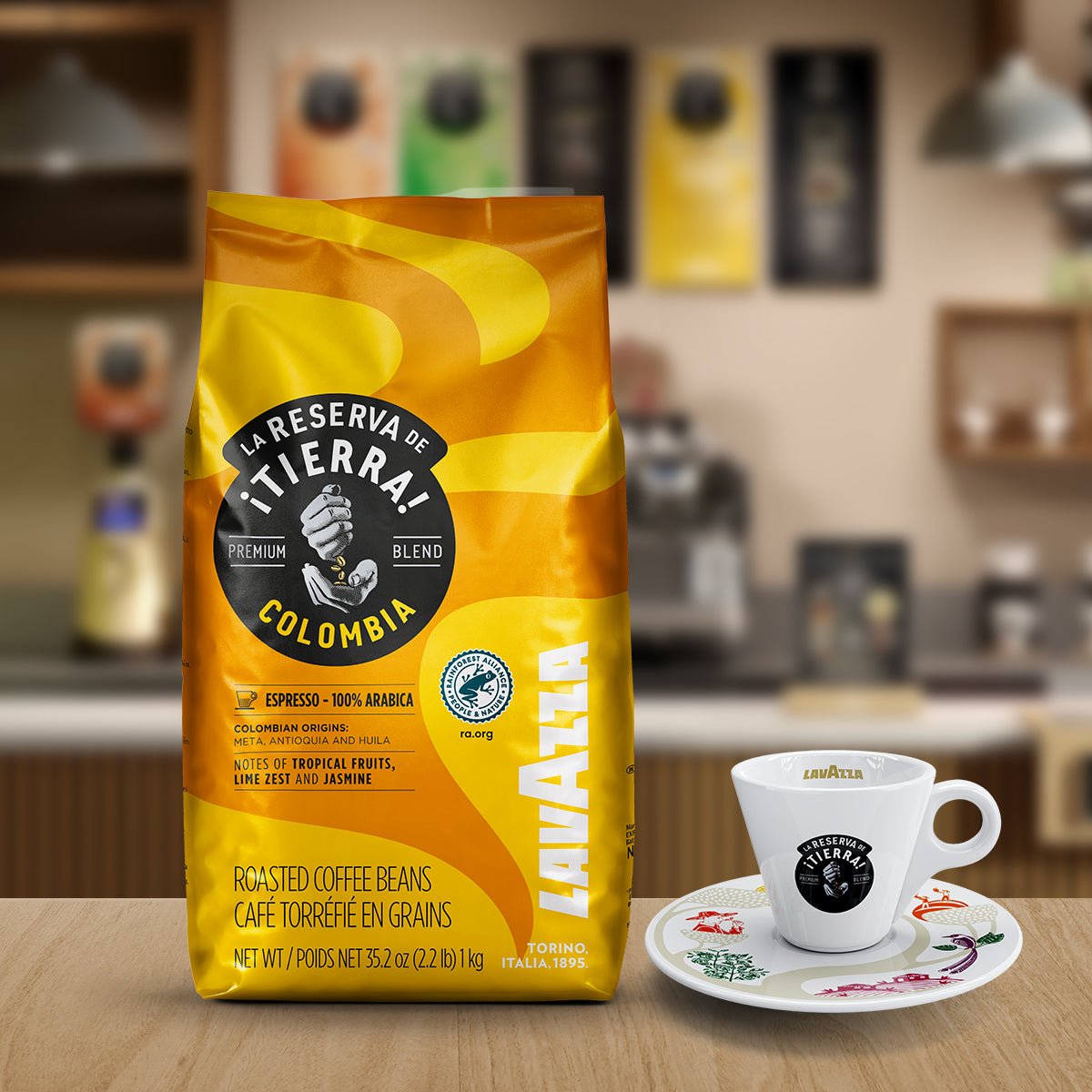 La Reserva de ¡Tierra! Colombia Beans - EuroCoffee
