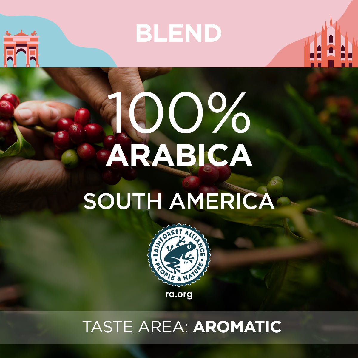 Tales of Italy Galleria Coffee Beans,1kg - EuroCoffee