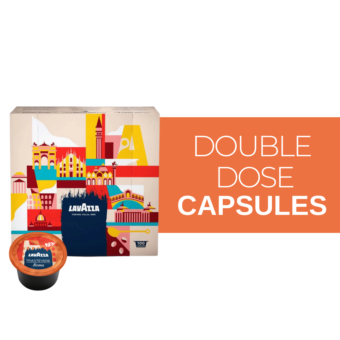 Lavazza Blue Trastavere double Capsules - EuroCoffee