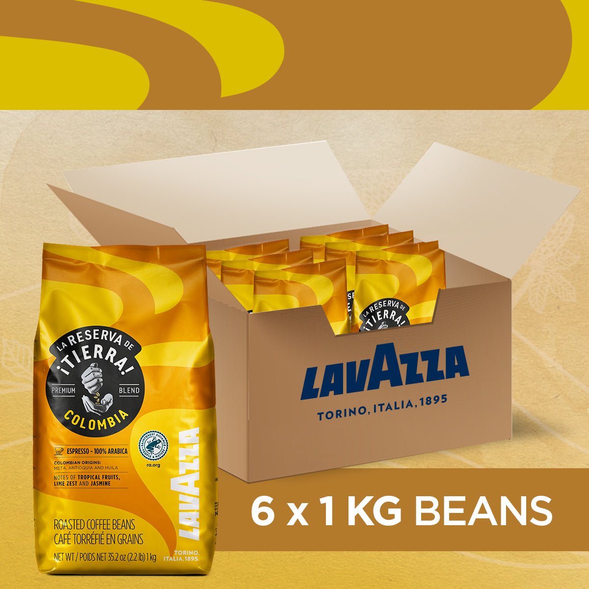La Reserva de ¡Tierra! Colombia Beans - EuroCoffee