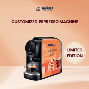 Lavazza limited - edition Trastevere design Coffee Machine + 25 Capsules - EuroCoffee
