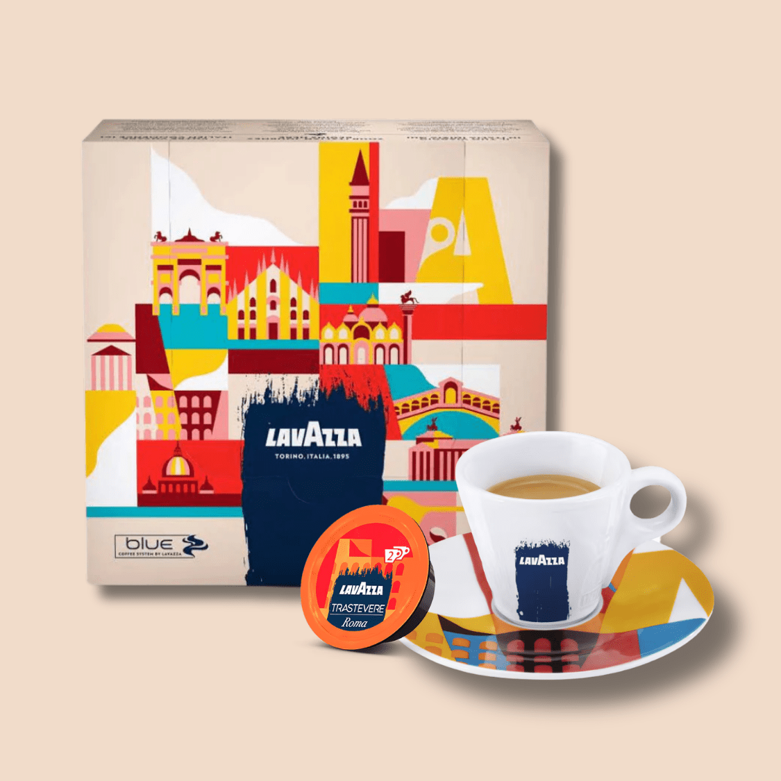 Lavazza Blue Trastavere double Capsules - EuroCoffee