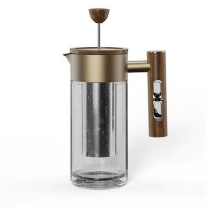 DHPO King Duke Glass French Press - EuroCoffee