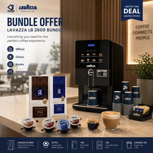 Lavazza LB 2600 Mini Vending Machine Bundle | 8 Drink Options | Office Coffee Solution - EuroCoffee