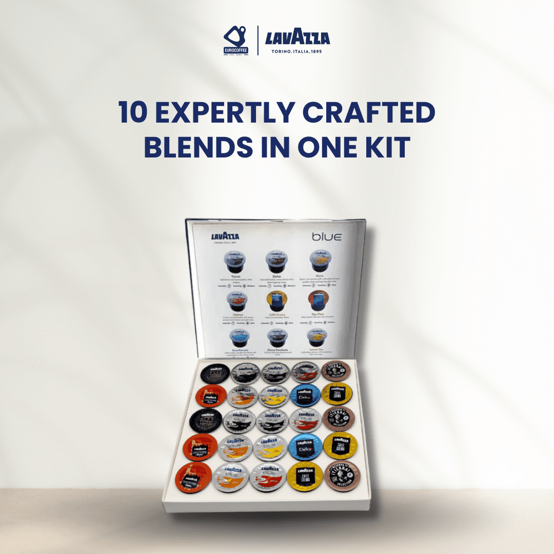Lavazza Coffee Machine with 8 premium drinks - Bundle Offer - EuroCoffee