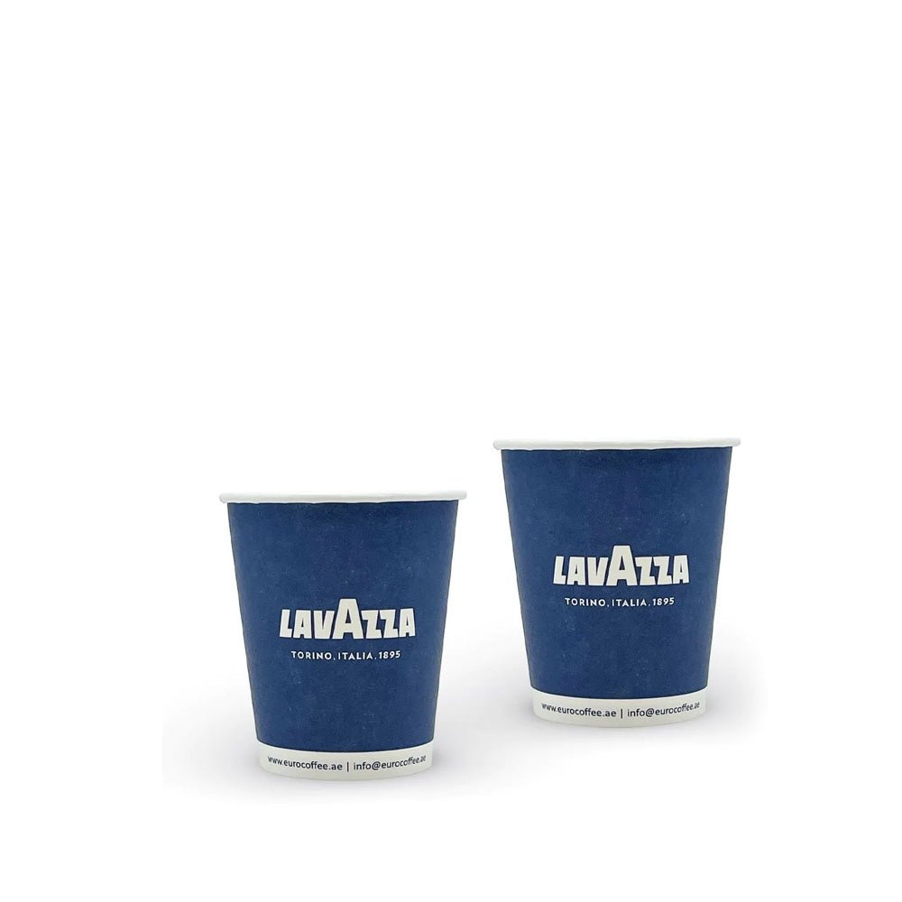 Lavazza Paper Cups 7oz, (Box of 1000 cups) - EuroCoffee