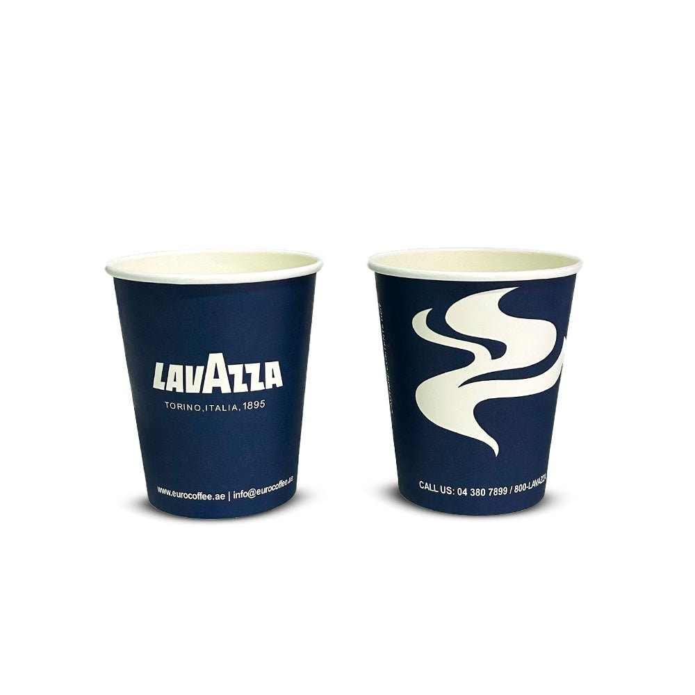 Lavazza Paper Cups 8oz, (Box of 1000 cups) - EuroCoffee