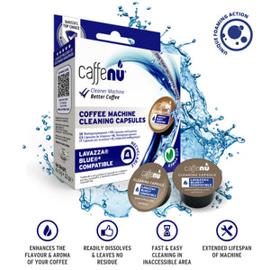 Caffenu Cleaning Capsules (Box of 4 capsules) - EuroCoffee