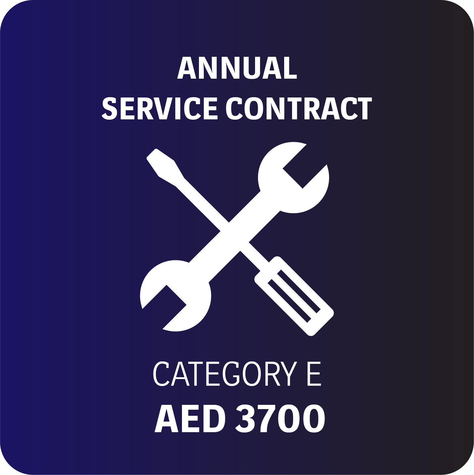 Annual Service Contract - Category E - EuroCoffee