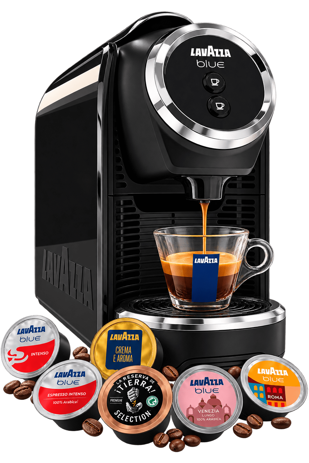 Lavazza Blue Classy Mini Espresso Machine LB300 | 15 Bar | Capsule Coffee Machine - EuroCoffee