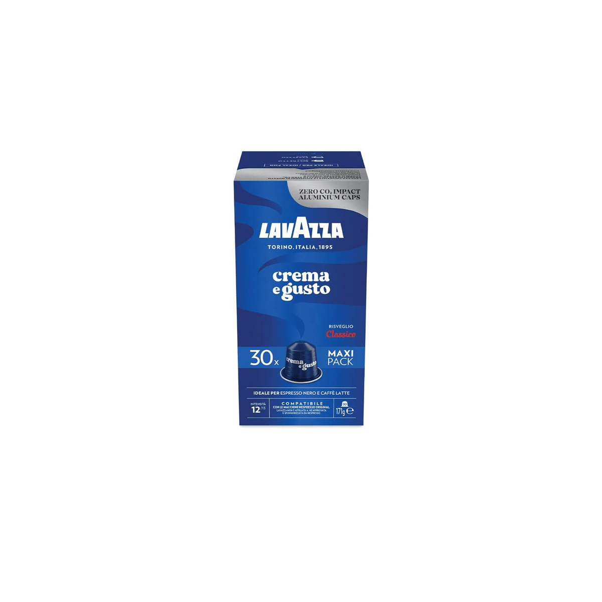 Lavazza Crema e Gusto Classico 30 Capsules - EuroCoffee