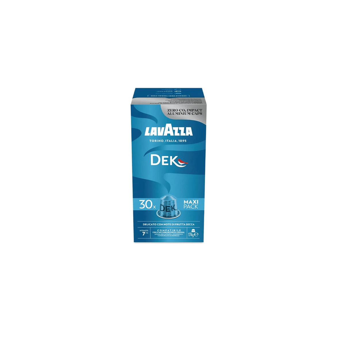Lavazza Decaffeinato 30 Capsules - EuroCoffee