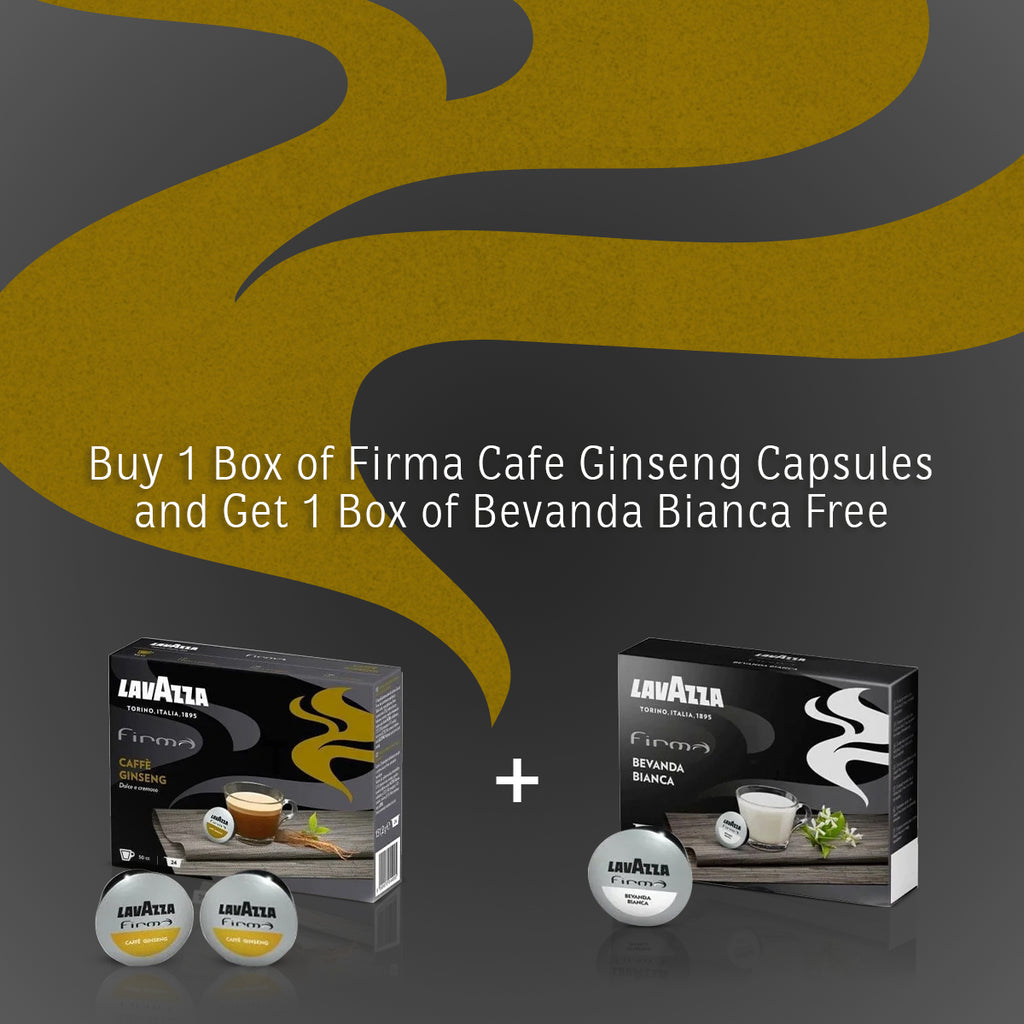 Cafe Ginseng Firma capsule with free 1 Box Bevanda Bianca capsules