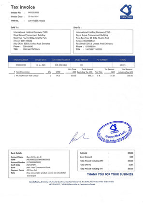 International Holding Company PJSC - EuroCoffee