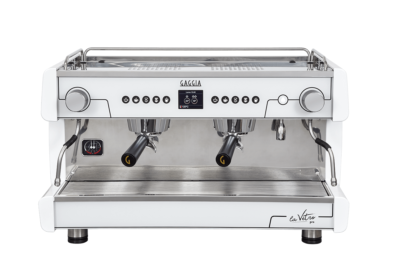 Gaggia La Vetro 2 Group Machine (Tall Cup) - EuroCoffee