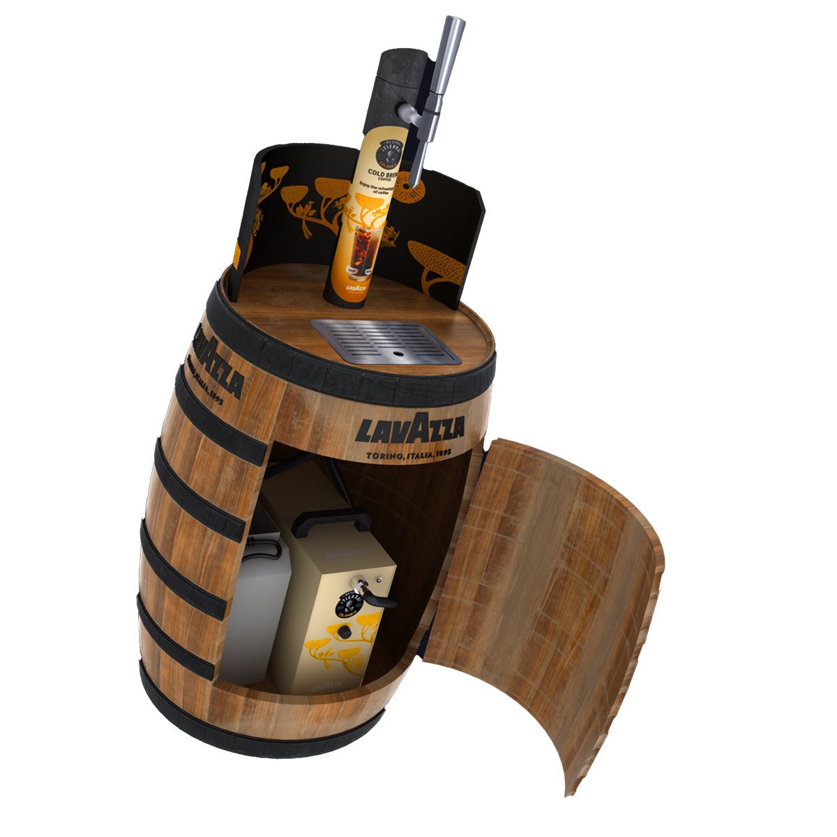 Lavazza Nitro Brew System including wooden barrel (Copy) - EuroCoffee