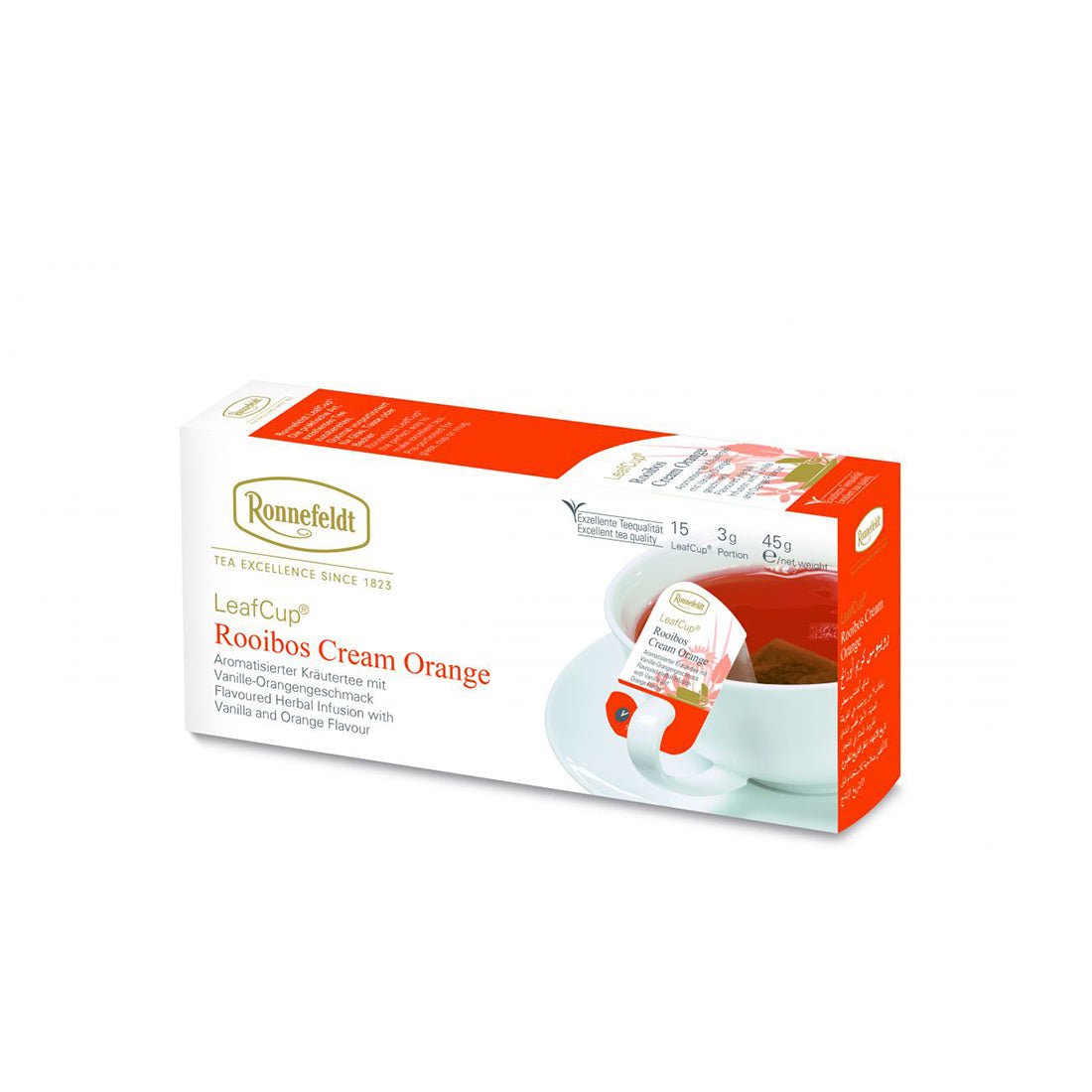 LeafCup® Rooibos Cream Orange - EuroCoffee