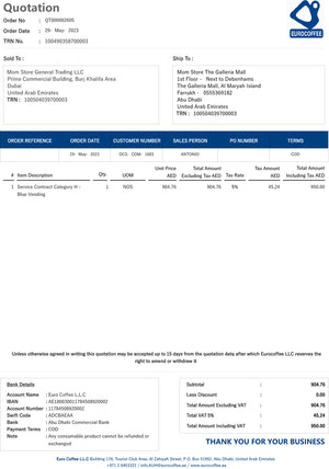 Momstore General Trading PL - EuroCoffee