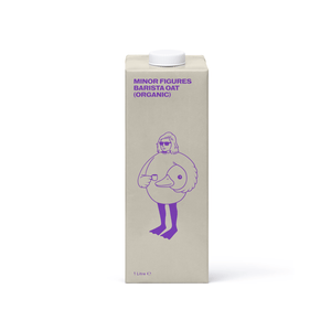 Minor Figures Organic Barista Oat Milk, 1 Liter - EuroCoffee
