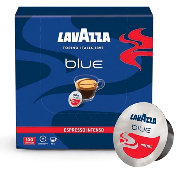 Lavazza Blue Espresso intenso Capsules – 100pk | Dark & Creamy - EuroCoffee