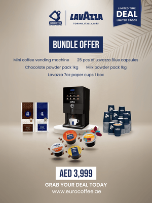 Lavazza LB 2600 Coffee Machine + 8 Premium Drinks | Save AED 1,801 | Limited-Time Offer - EuroCoffee