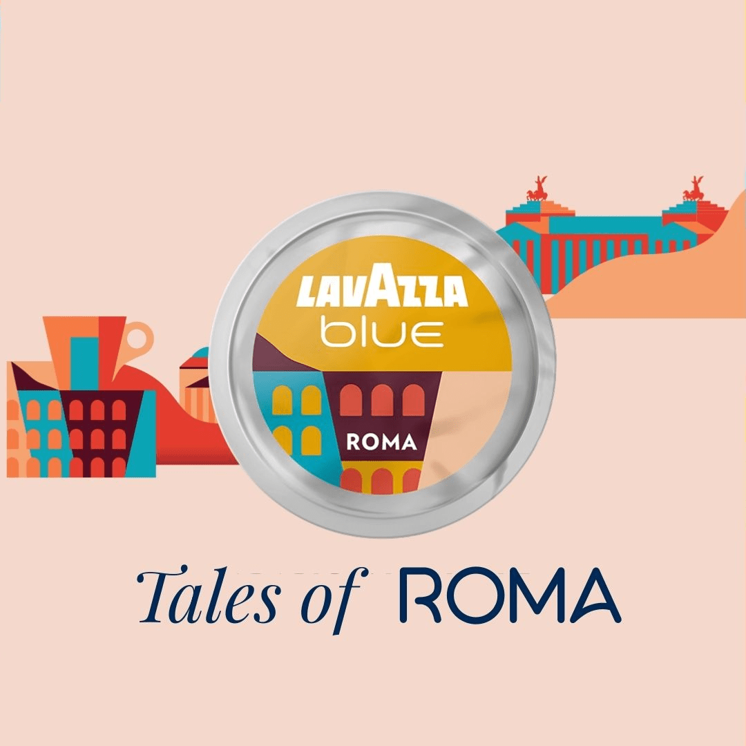 Lavazza Blue Roma Single Coffee Capsules - EuroCoffee